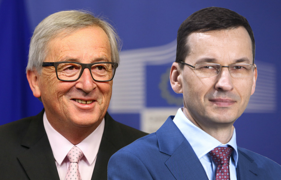 Premier Morawiecki spotka się we wtorek w Brukseli z szefem KE Jean-Claudem Junckerem