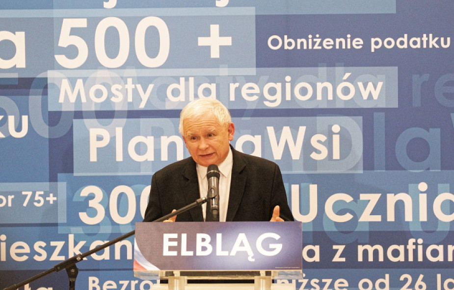 Prezes PiS: obecny cykl wyborczy zdecyduje, czy w Polsce będzie kontynuowana "dobra zmiana"
