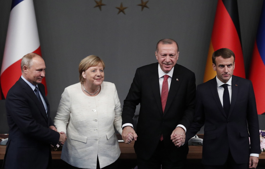 Prezydent Andrzej Duda o zdjęciu Putina, Merkel, Erdogana i Macrona: urocze...