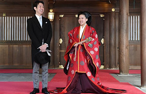 Księżniczka Japonii Ayako wyszła za pracownika firmy logistycznej. Tym samym utraciła przynależność do rodziny cesarskiej