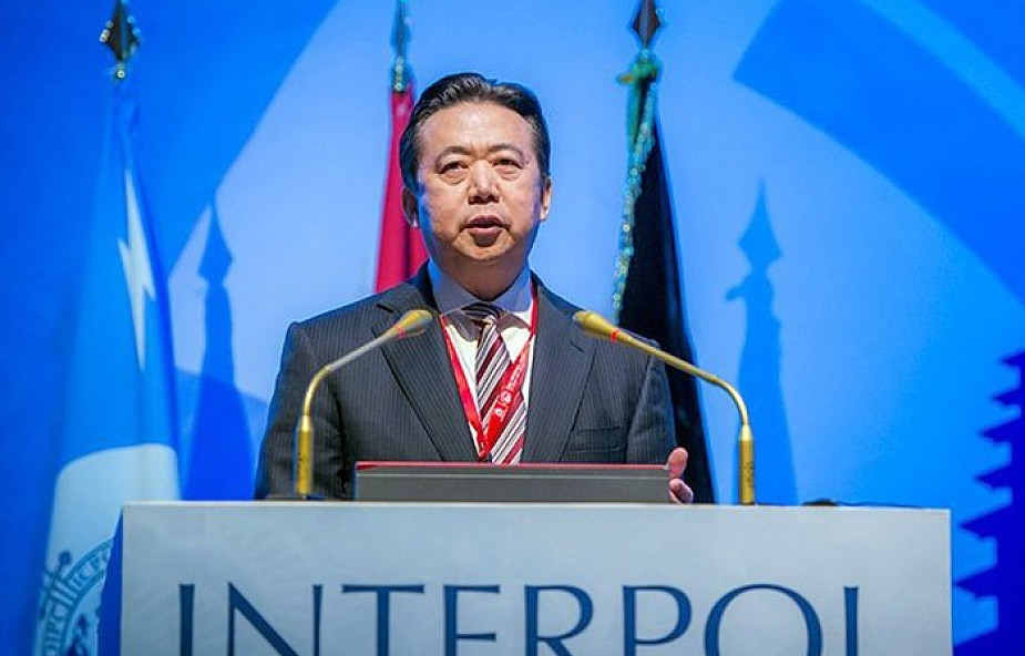 Władze Chin: były szef Interpolu podejrzany o korupcję