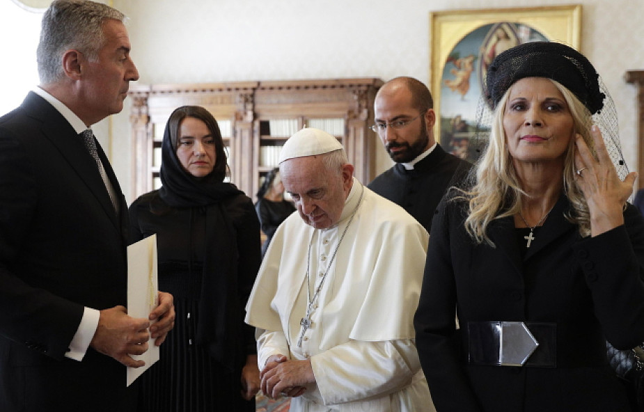 Papież: spotkanie z prezydentem Czarnogóry