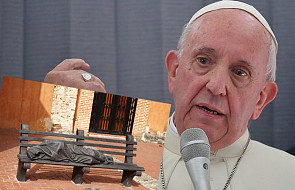 Papież podarował Rio de Janeiro rzeźbę bezdomnego Jezusa