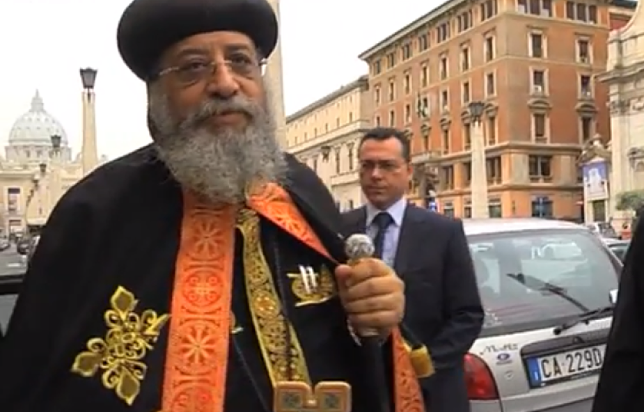 Patriarcha Tawadros II spotkał się z ofiarami zamachów na Koptów