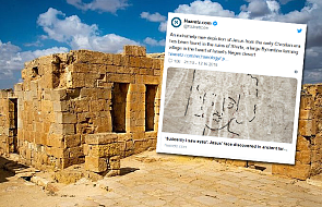 Na izraelskiej pustyni odnaleziono starożytny wizerunek Jezusa Chrystusa