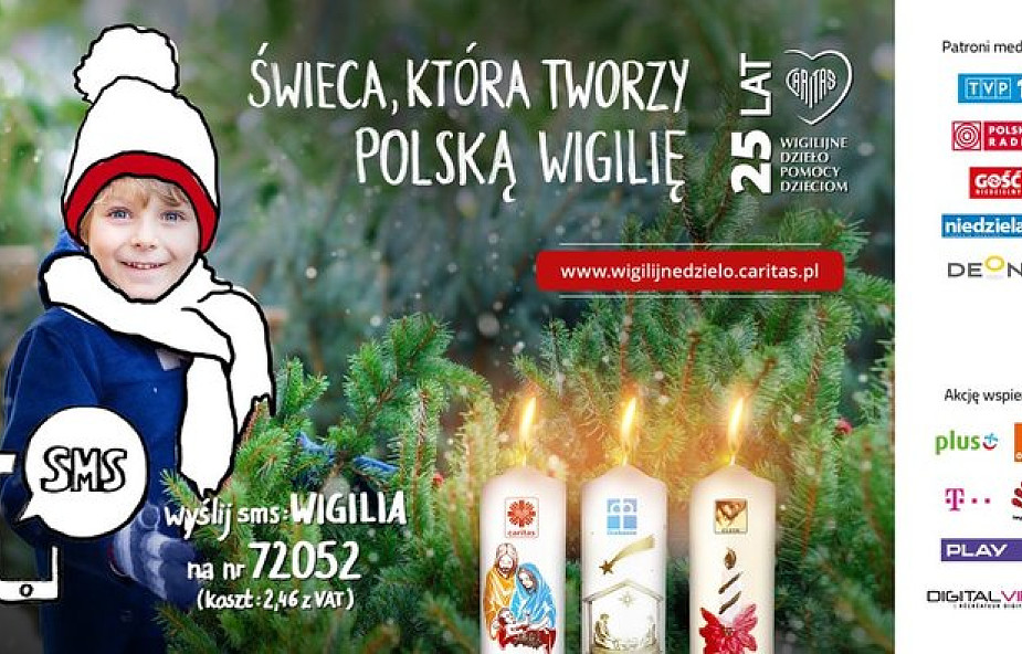 25 lat Świecy Caritas na polskich stołach. W akcję włączają się wszystkie diecezje w Polsce