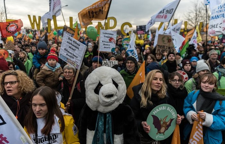 Berlin: demonstracja tysięcy przeciwników energii węglowej. "Przyszłość jest wolna od węgla"