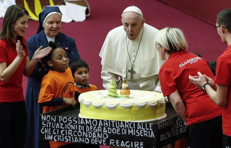 Papież spotkał się dziś z dziećmi z rodzin migrantów