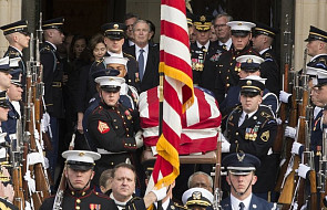 USA: w Waszyngtonie zakończyła się główna ceremonia żałobna Busha seniora