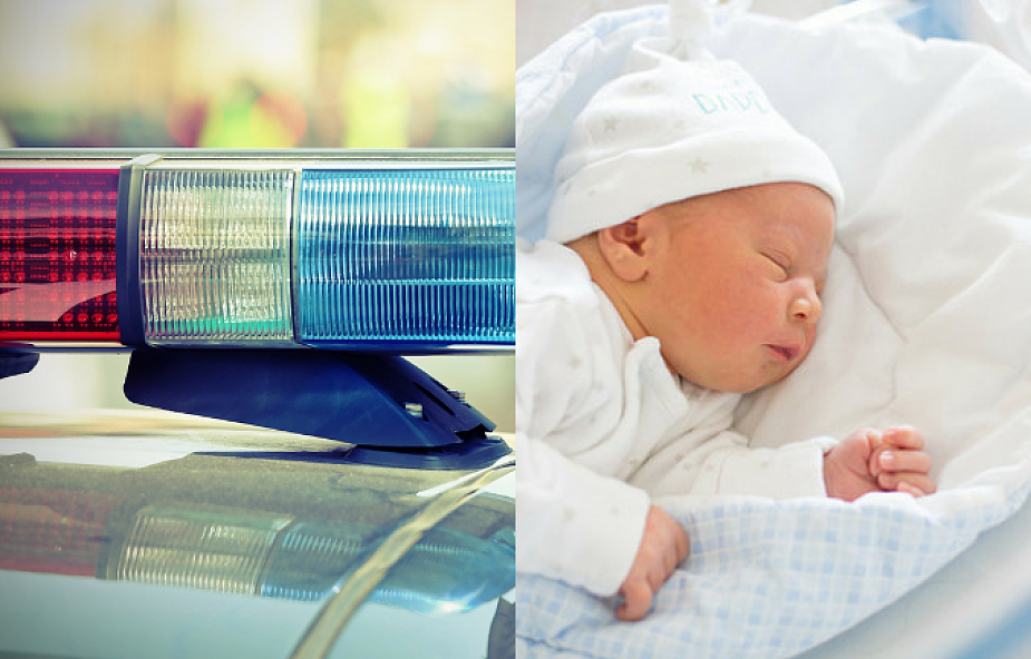 Policja pomogła im dojechać na porodówkę. "Życie dziecka było poważnie zagrożone"