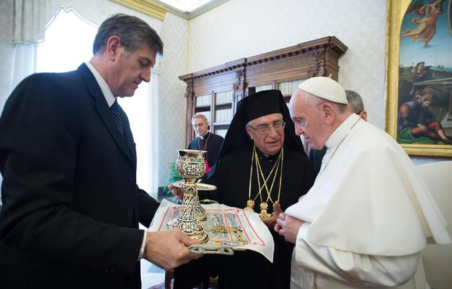 Watykan: papież sprawował Mszę św. z nowym patriarchą grecko-melchickim