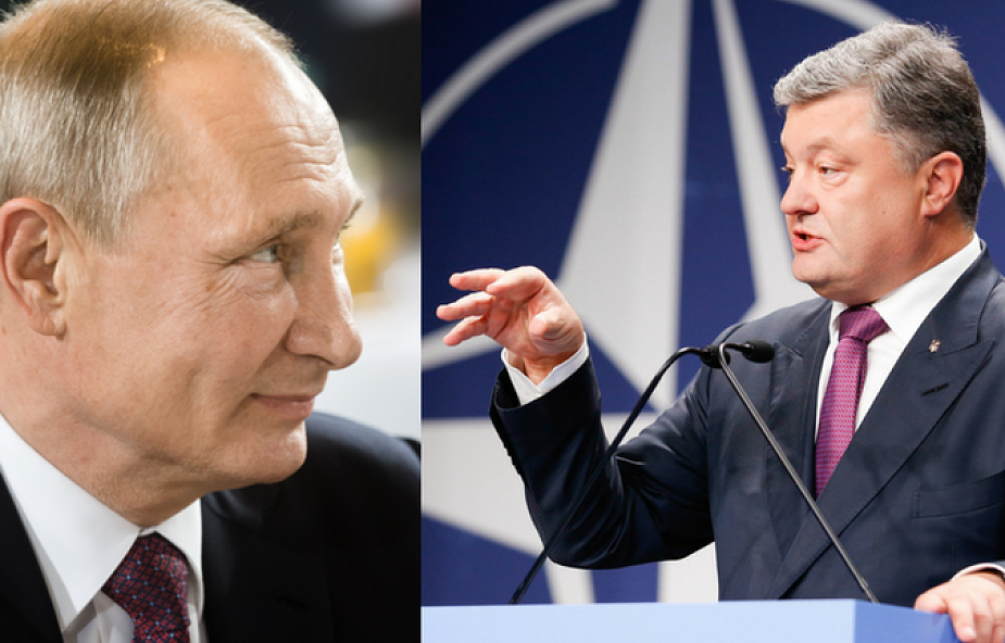 Prezydent Ukrainy Petro Poroszenko przeprowadził rozmowę telefoniczną z Putinem
