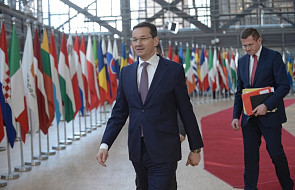 Premier Morawiecki: wieloletni budżet UE musi być oparty o zdrowy, dobry kompromis