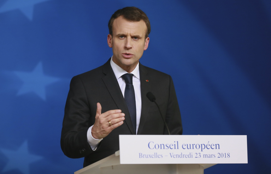Macron: kilka państw, w tym Niemcy i Francja, odpowie na atak w Salisbury