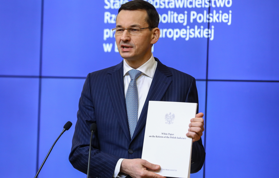 Morawiecki: liczę, że Komisja głęboko i rzeczowo wniknie w treść "białej księgi"