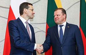 Rozpoczęło się spotkanie premiera Morawieckiego z szefem rządu Litwy