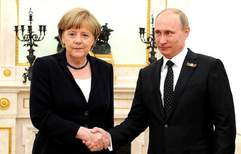 Rosja: Putin rozmawiał z Merkel o Syrii i Nord Stream 2