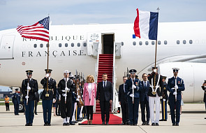 Prezydent Francji rozpoczyna wizytę państwową w USA