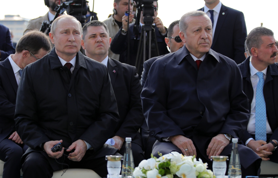 Prezydenci Erdogan i Putin zainaugurowali budowę elektrowni atomowej
