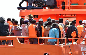 Hiszpańska straż przybrzeżna wyłowiła 203 migrantów