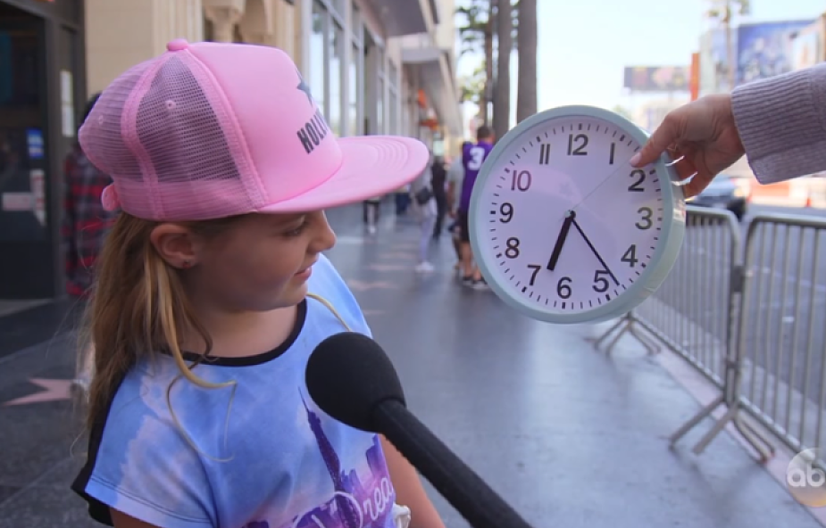 Dzieciom pokazano analogowy zegar i zapytano o to, która jest godzina. Co odpowiedziały?