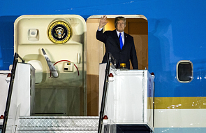Donald Trump wylądował w Singapurze przed szczytem z Kim Dzong Unem