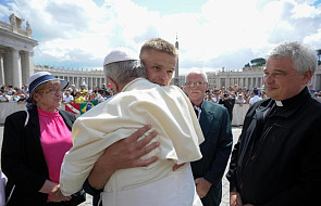 Tak wyglądało spotkanie Tomasza Komendy z papieżem Franciszkiem [GALERIA]