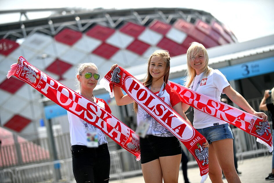 MŚ 2018 - fani biało-czerwonych zapełnili centrum Moskwy - zdjęcie w treści artykułu