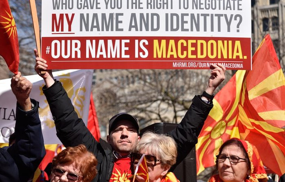 Macedonia: wielotysięczne protesty przeciwko zmianie nazwy państwa