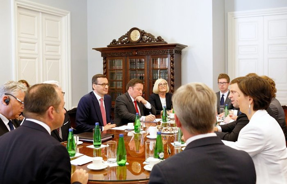 Premier Mateusz Morawiecki spotkał się z szefami rządów Estonii, Litwy oraz Łotwy