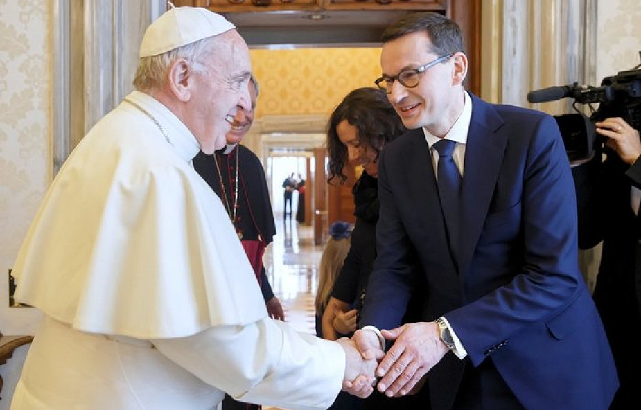 Premier Morawiecki u Franciszka: papież był bardzo zainteresowany tą sytuacją
