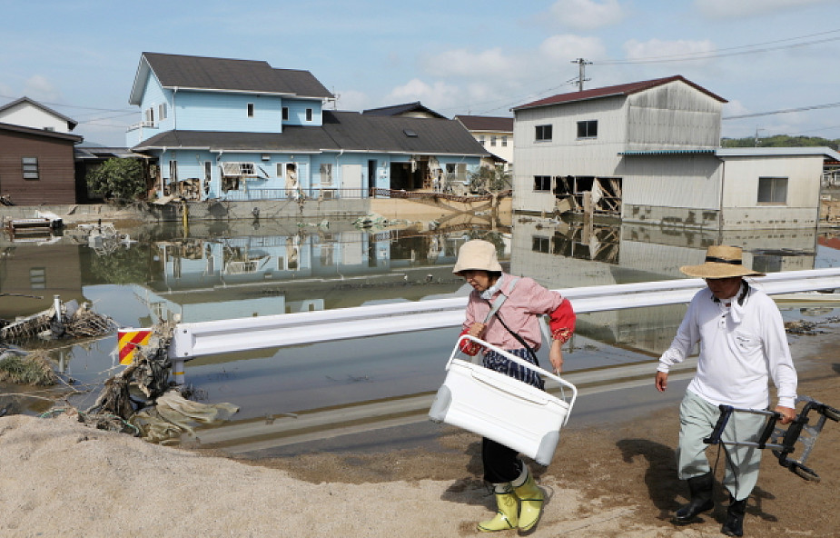 Japonia: 179 śmiertelnych ofiar ulewnych deszczy