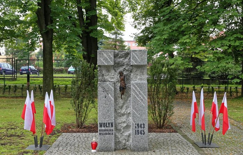 Bielsko-Biała: słowa Jana Pawła II na pomniku ku czci ofiar rzezi wołyńskiej