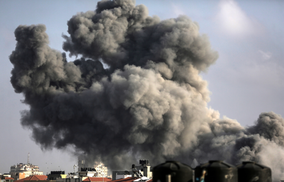 Izrael przeprowadził największe od 2014 roku naloty na Strefę Gazy