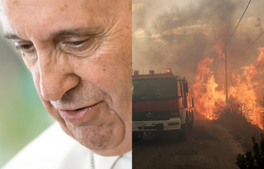 Papież wyraża głęboki smutek i szczerą solidarność z dotkniętymi tragedią w Grecji