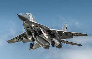Wypadek samolotu wojskowego MiG-29; pilot nie przeżył