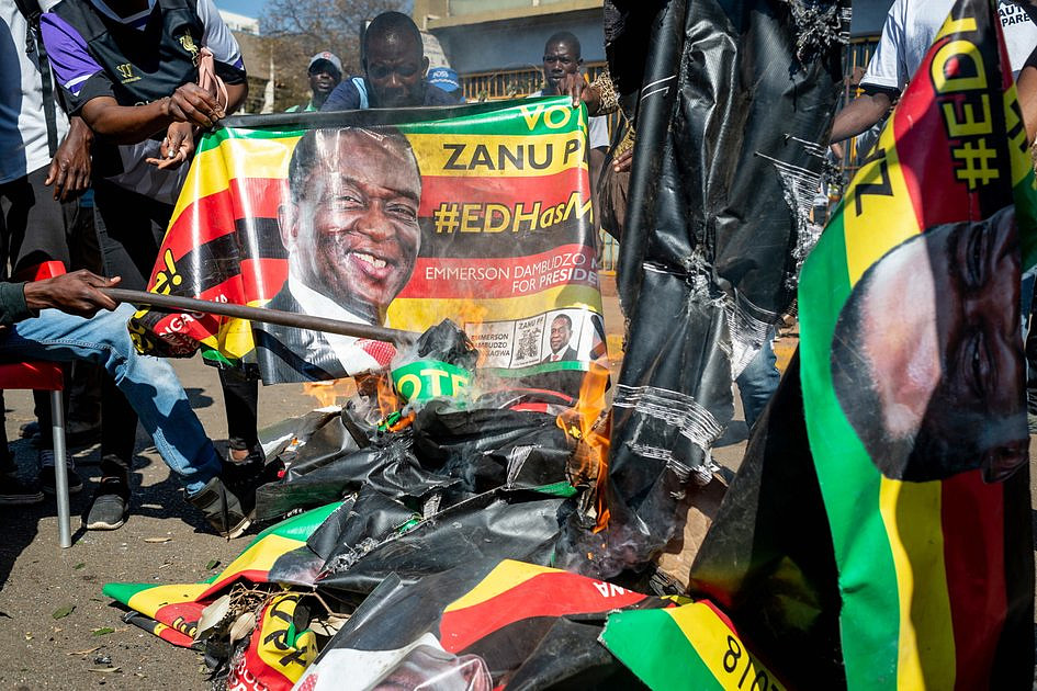 Zimbabwe: są wyniki pierwszych wyborów prezydenckich po ustąpieniu dyktatora. Będzie zmiana? - zdjęcie w treści artykułu nr 1