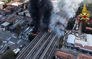 Włochy: 2 zabitych i 55 rannych w eksplozji na autostradzie k. Bolonii