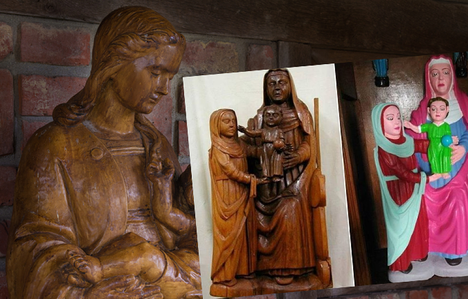 XV-wieczna rzeźba została "odnowiona" przez parafiankę. Konserwatorzy sztuki są oburzeni