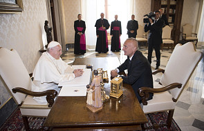 Papież Franciszek przyjął na audiencji prezydenta Republiki Albanii
