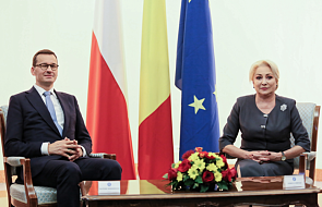 Premier Mateusz Morawiecki spotkał się z szefową rumuńskiego rządu