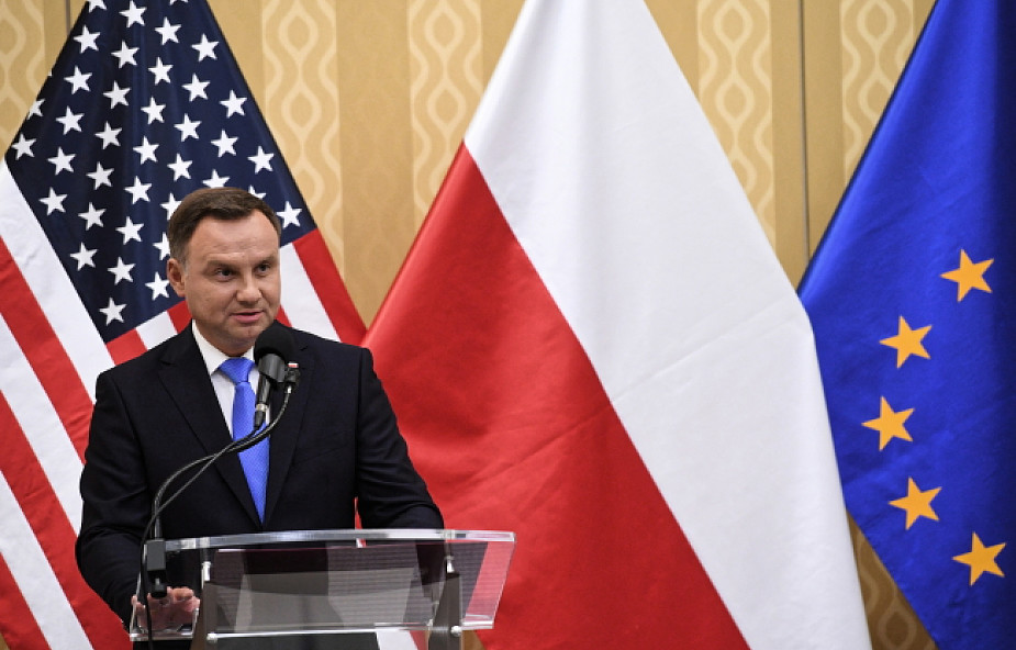 Duda: liczę, że moje rozmowy przyniosą efekty ws. wojskowej obecności USA w Polsce