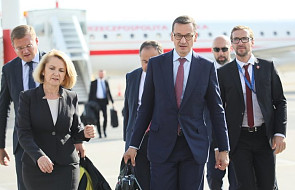 Premier Morawiecki przybył do Salzburga na nieformalny szczyt UE