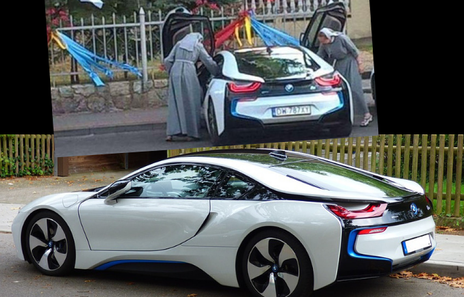 Zdjęcie zakonnic wsiadających do BMW i8 wzburzyło internautów. O co chodzi?