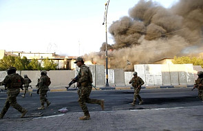 Ostrzał rakietowy ambasady USA w Bagdadzie