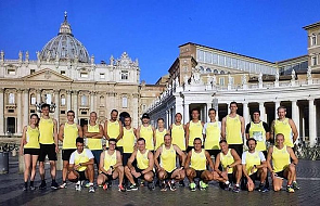 Zawodnicy "Athletica Vaticana" zostali oficjalnie uczestnikami biegów w  Rzymie