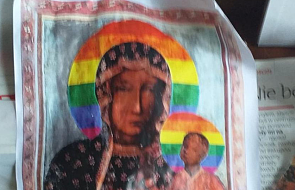 Częstochowa: umorzono sprawę obrazu Matki Bożej z tęczową aureolą na Marszu Równości
