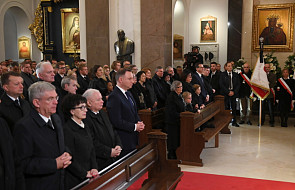 Rozpoczęła się msza pogrzebowa marszałka seniora Kornela Morawieckiego