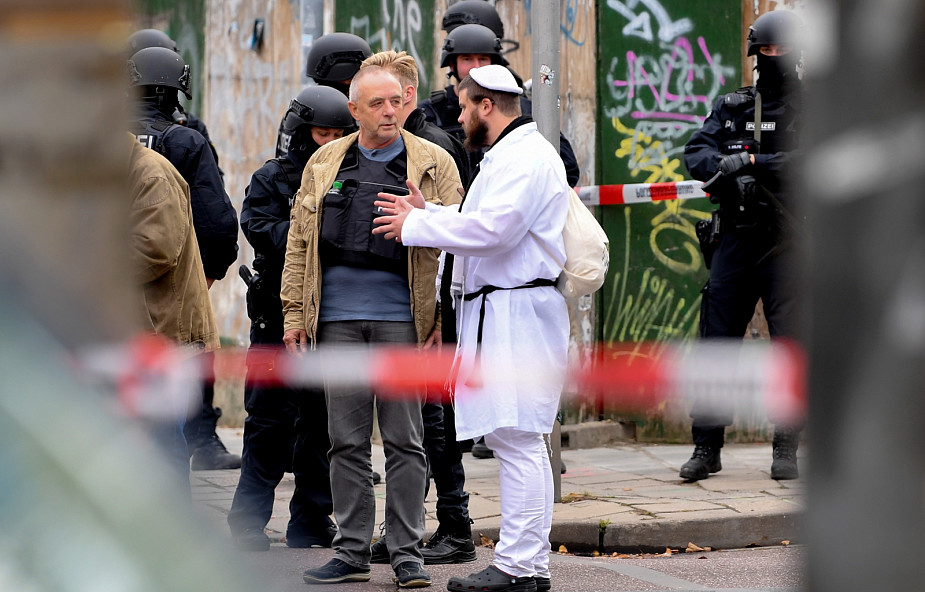 Niemcy: atak na synagogę w Halle, dwie osoby nie żyją