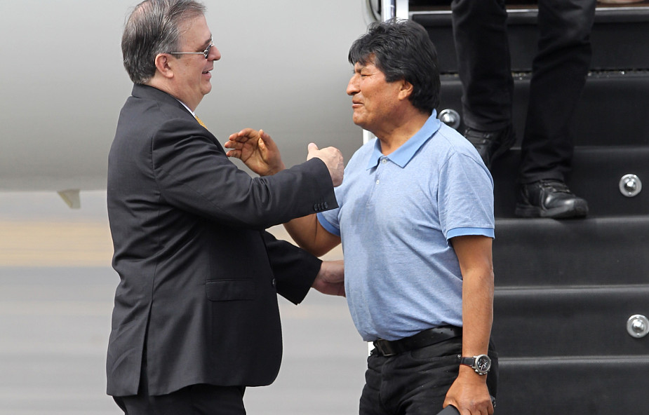 Były prezydent Boliwii przyleciał do Meksyku, gdzie otrzymał azyl polityczny